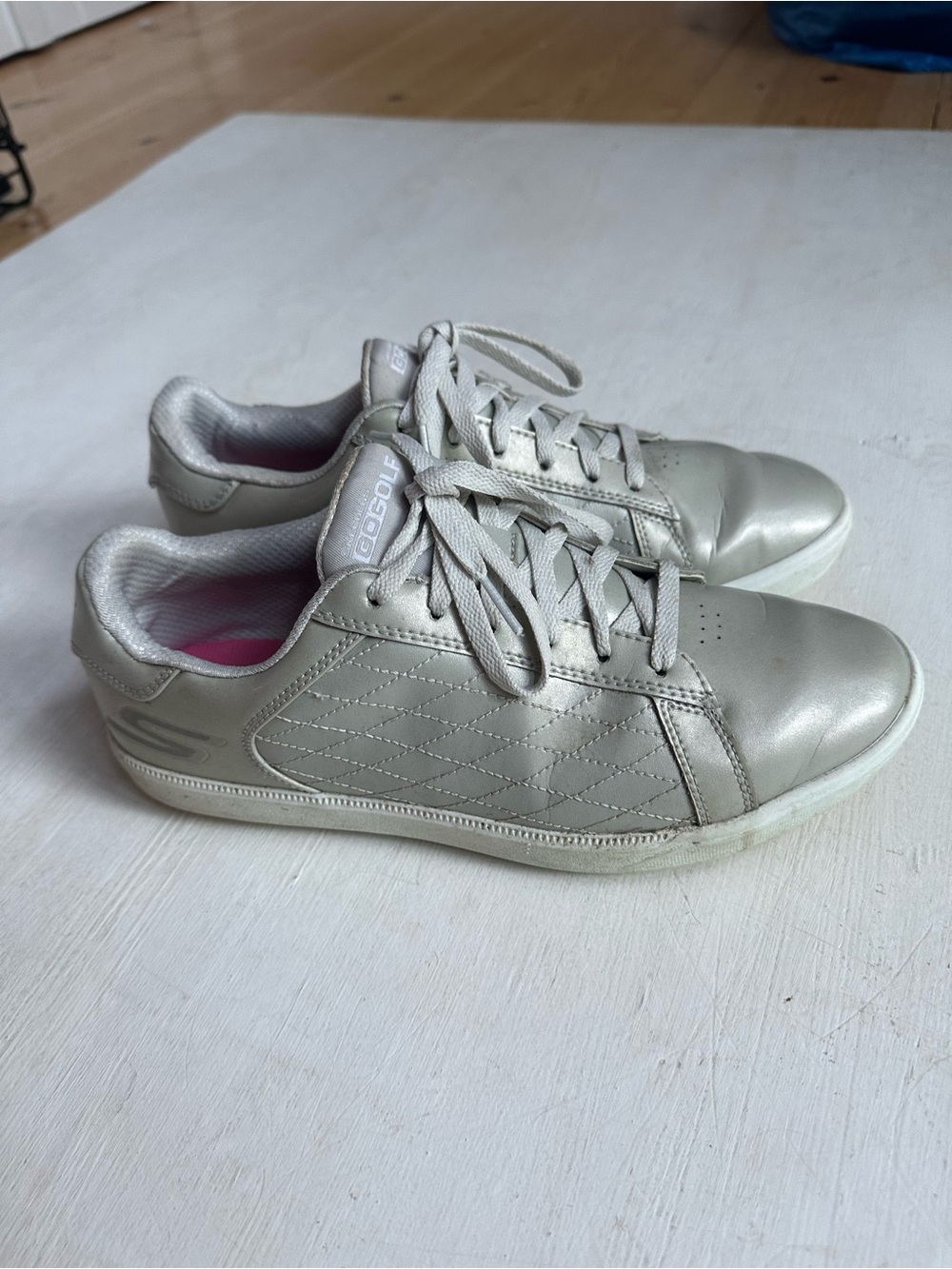 Skechers Performance Silver Golf Shoes